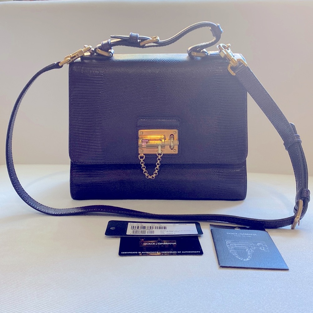 DOLCE & GABBANA Monica Leather Handbag